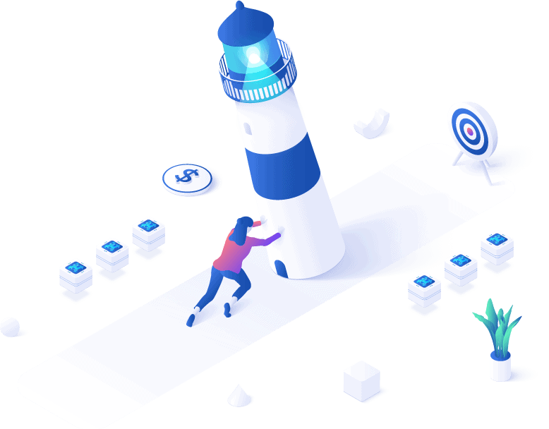 Business-vision-and-mission-in-isometric-design-strategy-and-corporate-goal-concept-with-lighthouse